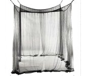 Mosquitera XL negra cama mosquitera cielo mosquitera dosel mosquitera