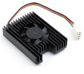 Ventilador de enfriamiento PWM dedicado para Raspberry Pi CM4 12V 3007 1.6W 8000RPM Radiador enfriador de velocidad ajustable con almohadillas de e...