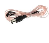 Cable de antena dipolo FM universal 520-1710MHz Conector hembra Cable Antena para el hogar Receptor de amplificadores estéreo de radio FM para inte...