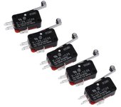 16A/250VAC 4A/250VAC 3 terminales Micro Interruptor en miniatura 5 piezas