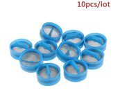 10PCS Lavadora Válvula de entrada de agua Filtro Pantalla Lavadora de onda Pieza de filtro de tubería de entrada de agua