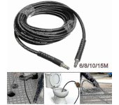 Para Karcher K2 K3 K4 K5 K6 K7 (6m) Lavadoras a presión Limpieza con agua Kit de limpieza de mangueras de reemplazo de alta presión 6m / 8m / 10m /...