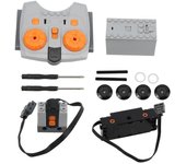 4pcs Technic Power Functions Battery Box Train Motor Receiver Remote Bundle Lot