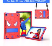 Para Samsung Galaxy Tab S6 Lite Funda de 10.4 pulgadas Lanzamiento 2020 con correa para el hombro y pata de cabra