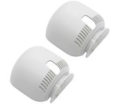Soporte de enrutador para soporte de montaje en pared Google Nest Wifi con enrollador de cable Seguridad y fácil uso en Hom Blanco