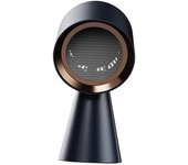 Campana extractora de mesa de 24v 40w Ventilador pequeño Campana extractora portátil doméstica de ángulo ajustable para hervir a fuego lento Negro ...