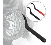 Para Ducati Buje trasero Ajustador de cadena Llave inglesa Herramienta de agarre Monster S4R Streetfighter 848 748 916 996 998 1098 1198 1199 1299 ...