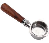 Mango portafiltro de acero inoxidable de 3 orejas para varias máquinas de café (51 mm)
