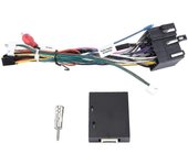 Adaptador de enchufe de arnés de cableado de cable de alimentación de cable CANBus con decodificador de bus CAN para Alfa Romeo 147 159
