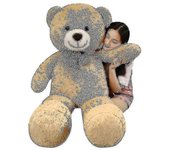 Gigante 40cm / 60cm / 80cm / 100cm / 120cm / 140cm / 160cm / 180cm / 200cm Soft Teddy Bear Peluche Toys Brown Bear Super B Marrón claro