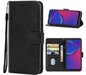 Funda de teléfono de cuero para ZTE Blade V2020 Smart Negro