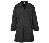 Bata de laboratorio Portwest Unisex Adult Fortis Plus Negro M