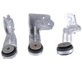 Soporte de ensamblaje de intercooler 9803778980 9803779180 9803778880 para 308 308S 408 4008 1.2THP 1.6THP 1 s202412121457 plata