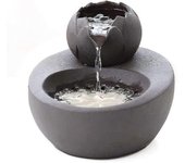 Bebedero para gatos, Silencioso Silencioso dispensador de agua para gatos Cerámica, Black Hs