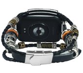 Para Xiaomi Redmi Watch 4 Pulsera de bricolaje trenzada de cuero trenzado de estilo étnico para Xiaomi Redmi Watch 4