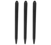 Pantallas táctiles de 3 piezas Lápiz óptico Pantalla infrarroja Lápiz óptico capacitivo Lápiz táctil de pizarra electrónica Negro 16.00X1.50X1.50CM