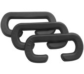 Para HTC Vive Cover Pu Leather, espuma para HTC Vive Headset Vr Face Cushion Cover Bundle, fácil de limpiar Tw