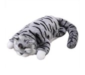 Taishh Eléctrico 30cm Simulación divertida Rollo eléctrico Peluche Animales Gatos Juguetes Niño Gris