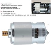 Motor del módulo de freno de mano electrónico del automóvil de 18 dientes 34436850289 apto para Benz SClass W221 20062013