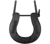 Reposacabezas Soporte facial Cuna Camas de masaje Cama de masaje de belleza Reposacabezas Mesa de masaje Cradle-Yvan Negro 24.00X24.00X6.50CM