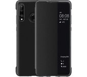 Funda Huawei P30 Lite, funda plegable de cuero Smart View, [modo de ahorro de energía] [protección completa] (p30lite, bla -q