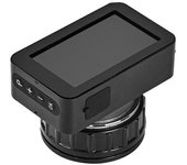 Ocular de telescopio Cámara para astronomía 4K 3In Pantalla a color Ocular electrónico Astrofotografía P Negro