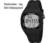 Relojes Podómetro de Lujo Superior Cronógrafo Relojes Deportivos Reloj Hombre 5Bar Reloj Despertador Impermeable Reloj Digital Reloj Hombre Nuevo P...