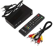 Hd99 Fta Hevc 265 Dvb T2 Digital Tv 265 Receptor de TV Full HD Dvbt2 Video Tv Decodificador Enchufe de la UE