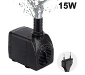 Bomba sumergible, bomba con bomba de fuente con cable de 5 pies EU Plug  15W