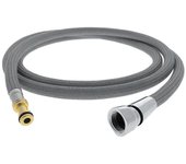 Kit de manguera de repuesto para 150259 de grifo de cocina extraíble, para pieza de repuesto del grifo del fregadero de la cocina Plata