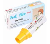 Espirómetro portátil Medidor de flujo máximo Medidor de flujo espiratorio Herramienta de monitoreo de asma para niños Blanco