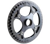 Jinzhaolai Nuevo 42t Bafang Mid Motor Chain Wheel Chainring Compatible para M400 M300 M200 M215 M410 M315 Piezas de bicicleta eléctrica Envío direc...