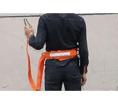 Cinturón de seguridad con cordón ajustable, equipo de protección de arnés de construcción para escalar árboles, kit de detención de caídas de prote...