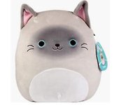 Ubiuo 10" Felton El Gato Siamés - Peluche Kellytoy con Licencia Oficial - Juguete de Peluche Coleccionable Soft & Squishy Kitty - 10 Pulgadas