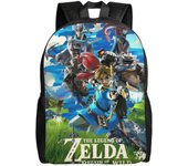 The Legend Of Zelda Mochila Niños Mochilas Escolares Bolsas de Libros Bolsa de Viaje Para Niños Niñas Adolescentes-SYS295