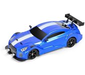 Control remoto del coche rc drift car 1:16 escala 4WD 18 km / h Vehículo modelo de alta velocidad 2.4ghz con luces LED Spray neumático de goma Raci...