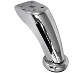 4Pcs Patas de sofá de acero inoxidable grueso, patas de muebles, patas de cromo, patas de sofá cama de gabinete de muebles, para sofás, sillas, tab...