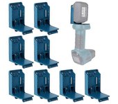 Batería de Litio 2 en 1 y Portaherramientas para Batería de Li-ion de 18V de Makita Estante de almacenamiento para herramientas Soporte de exhibici...