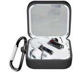 Carcasa de transporte para Nothing Ear (2) Funda de caja de carga lavable contra el polvo de los auriculares Negro
