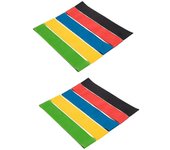 Paquete de 10 bandas para sillas para niños con pies inquietos, bandas elásticas para sillas con patas para niños, 11.8 x 2 pulgadas Multicolor