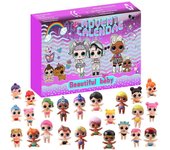 Calendario de Adviento de Navidad 2024 Regalo de juguete de mundo animal para niños Muñeca Regalo de cuenta regresiva de Navidad