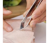 Pinzas de hueso de pescado Pinzers de acero inoxidable Pinucking Bone Plucking Clamp Puller Remover Herramientas de gadgets de cocina Diagonal Plier