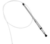 Mástil aéreo del coche y antena de cuerda AM FM Radio para VN VR VX VU EAXA250 Plata