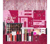 Belleza Navideña Calendario de Adviento 2024 Maquillaje Calendario de Adviento de Navidad Kit Completo Calendario de Adviento de Navidad para Mujer...