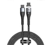 Baseus Catxc-q01 Zinc Serie Magnética 100w Pd Usb-c / Tipo-c A Usb-c / Tipo-c Carga Rápida Cabl