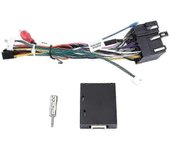 Adaptador de enchufe de arnés de cableado de cable de alimentación de cable CANBus con decodificador de bus CAN para Alfa Romeo 147 159