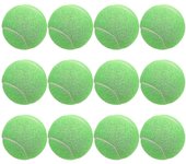 12 paquetes de pelotas de tenis de ajuste de presión y entrenamiento Verde 12-Pack