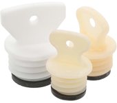 3 piezas de tapón de bolsas de agua caliente tapón pequeño tapón portátil de botella de agua caliente tapón de saco de agua caliente 4.20X3.00X3.00CM