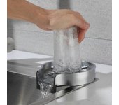 Lavadora automática de botellas de vidrio Jarra de café Herramienta de lavado de vidrio Juego de lavadora negra