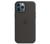 Funda de silicona con Magsafe para Iphone 12 Pro Max Negro